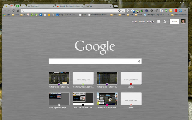 Aero Trans Brushed Metal Theme dari kedai web Chrome untuk dijalankan dengan OffiDocs Chromium dalam talian