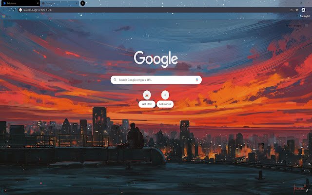 Aesthetic Background Theme  from Chrome web store to be run with OffiDocs Chromium online