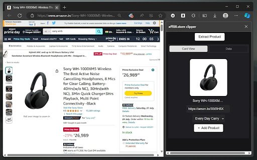 affili8.store clipper  from Chrome web store to be run with OffiDocs Chromium online