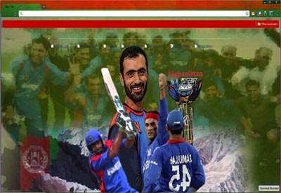 El equipo de cricket de Afganistán de la tienda web de Chrome se ejecutará con OffiDocs Chromium en línea