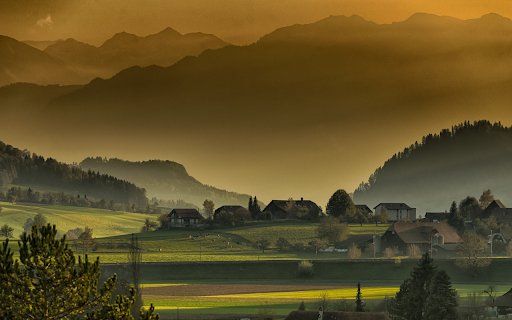 Afternoon return to the village  from Chrome web store to be run with OffiDocs Chromium online