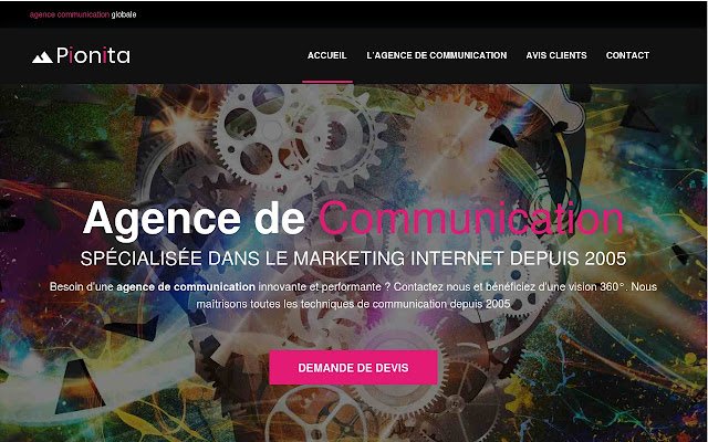 Agence de Communication Pionita는 Chrome 웹 스토어에서 OffiDocs Chromium 온라인으로 실행됩니다.