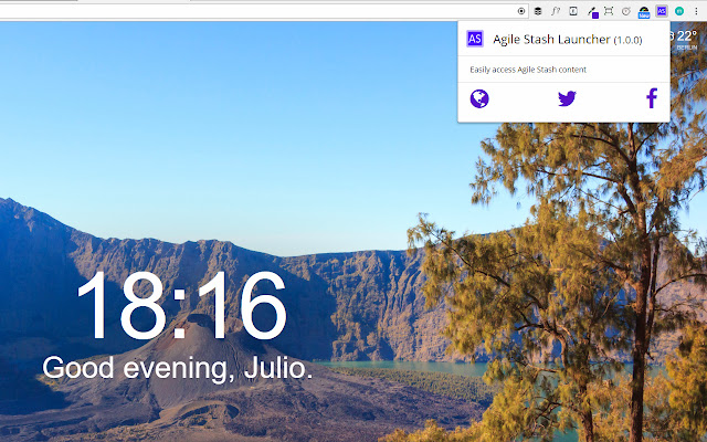 Agile Stash Launcher da Chrome Web Store para ser executado com OffiDocs Chromium online