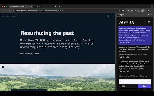 Agora  from Chrome web store to be run with OffiDocs Chromium online