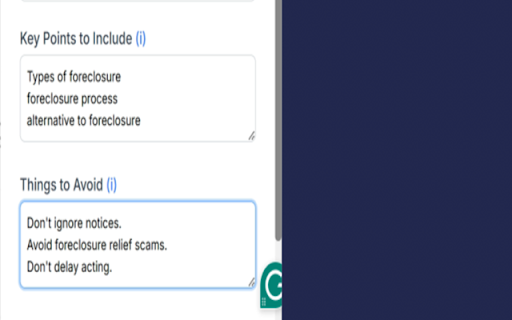 AI Article Prompt Generator  from Chrome web store to be run with OffiDocs Chromium online
