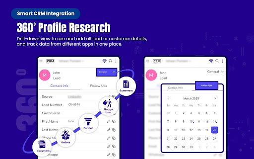 AI Assisted CRM by FAB Builder  from Chrome web store to be run with OffiDocs Chromium online