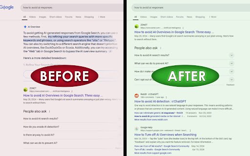 AI Blocker  from Chrome web store to be run with OffiDocs Chromium online
