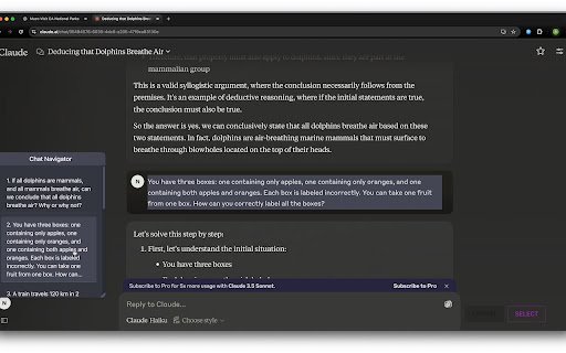 AI Chat Navigator  from Chrome web store to be run with OffiDocs Chromium online