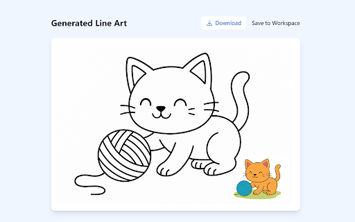 AI Coloring Pages Generator Unleash Your Creativity  from Chrome web store to be run with OffiDocs Chromium online