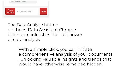 AI Data Assistant  from Chrome web store to be run with OffiDocs Chromium online