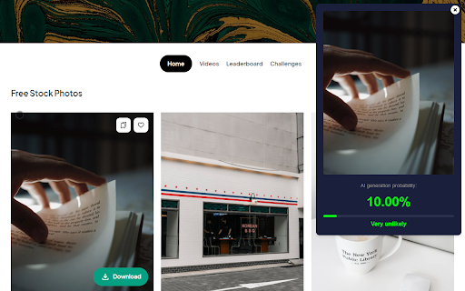 AI Detector from Chrome web store to be run with OffiDocs Chromium online AI Detector from Chrome web store to be run with OffiDocs Chromium online