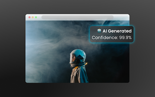 AI Detector BitMind  from Chrome web store to be run with OffiDocs Chromium online