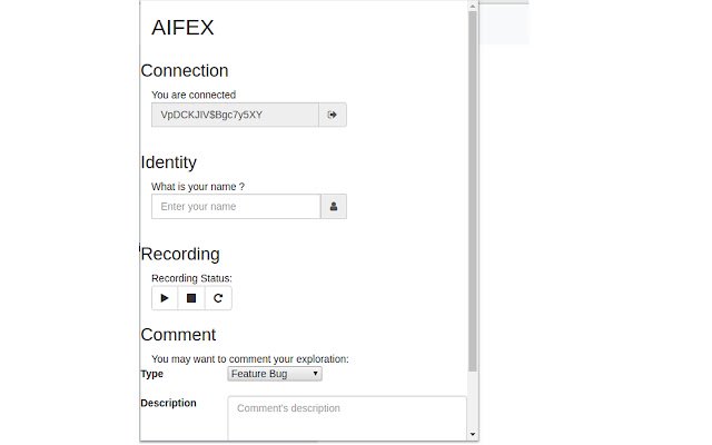 AIFEX | AI For Exploratory testing  from Chrome web store to be run with OffiDocs Chromium online