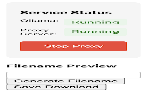 AI Filename Generator  from Chrome web store to be run with OffiDocs Chromium online