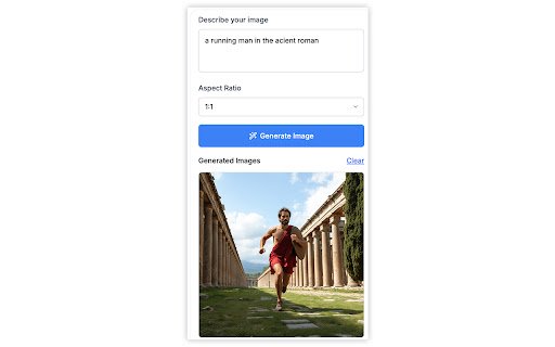 Ai image generator  from Chrome web store to be run with OffiDocs Chromium online