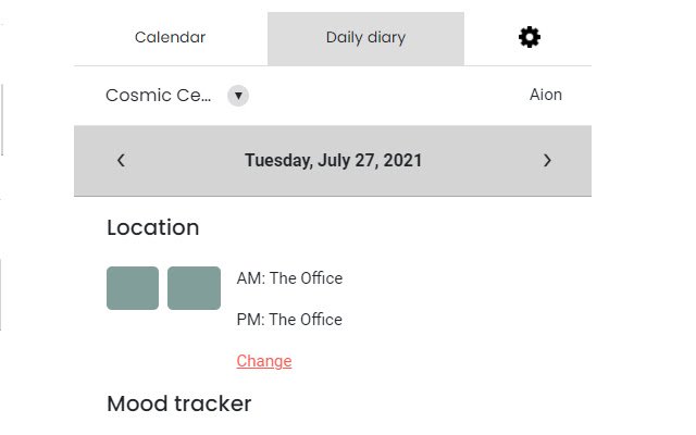 Aion  from Chrome web store to be run with OffiDocs Chromium online