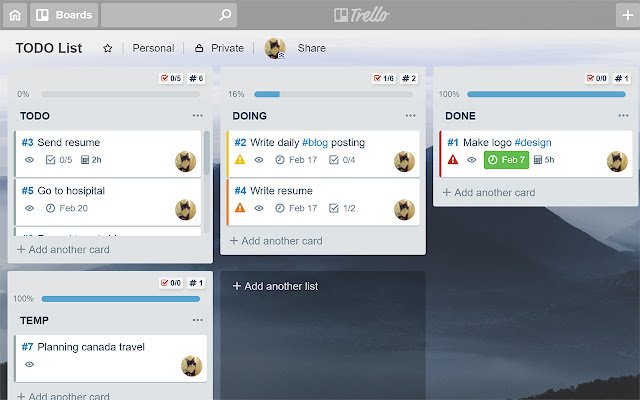 AIO Trello (All In One Trello) aus dem Chrome-Webshop zur Ausführung mit OffiDocs Chromium online