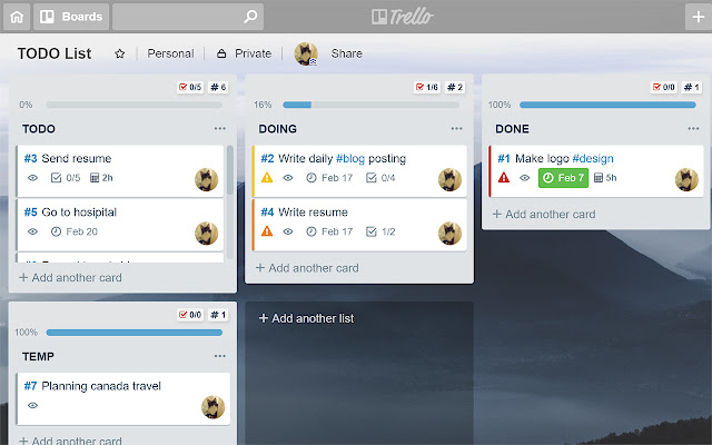 Chrome 网上商店的 AIO Trello（All In One Trello）将与 OffiDocs Chromium 在线运行