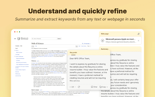 AIPal: When Webpage Meet AI  from Chrome web store to be run with OffiDocs Chromium online