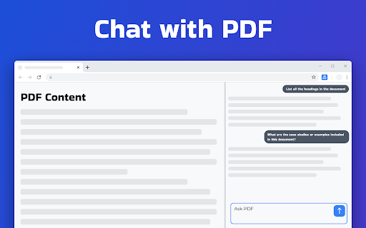 AI PDF Summarizer  from Chrome web store to be run with OffiDocs Chromium online