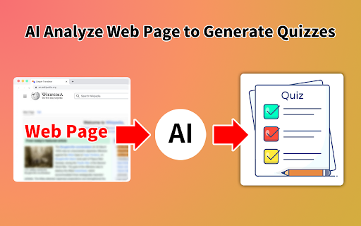 AI Quiz Maker from Chrome web store to be run with OffiDocs Chromium online AI Quiz Maker from Chrome web store to be run with OffiDocs Chromium online