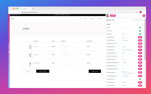 Air360 Quick Insights  from Chrome web store to be run with OffiDocs Chromium online