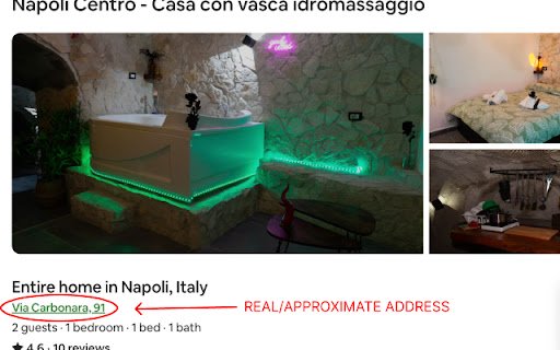 Airbnb Address Helper  from Chrome web store to be run with OffiDocs Chromium online