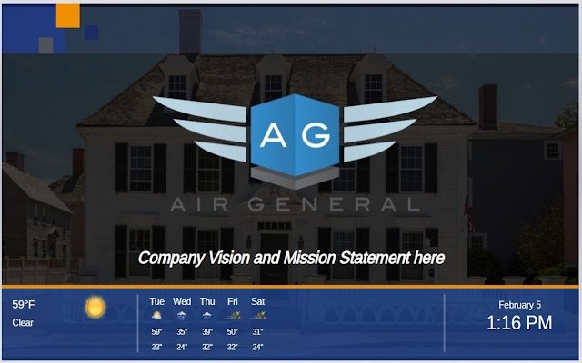 Air General Kiosk  from Chrome web store to be run with OffiDocs Chromium online