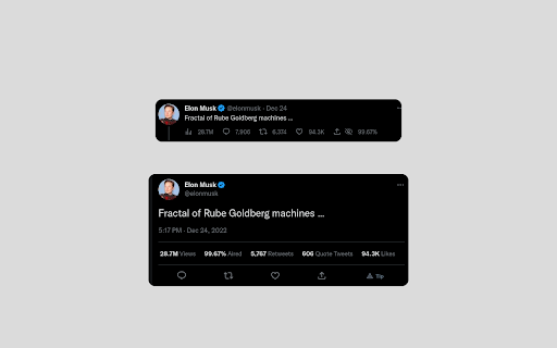 AIR Percentage for Twitter  from Chrome web store to be run with OffiDocs Chromium online