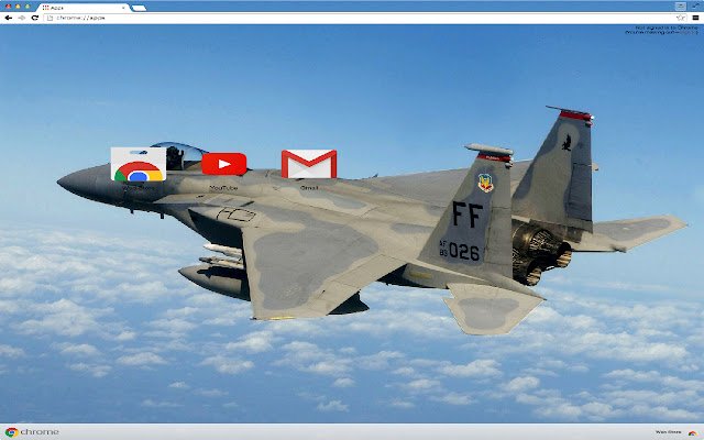 Airplane F15  from Chrome web store to be run with OffiDocs Chromium online