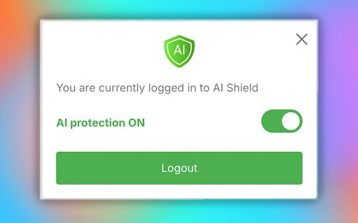 AI Shield  from Chrome web store to be run with OffiDocs Chromium online