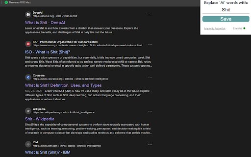 Ai Slop Replacer  from Chrome web store to be run with OffiDocs Chromium online