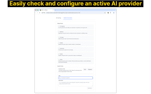 AiText  from Chrome web store to be run with OffiDocs Chromium online