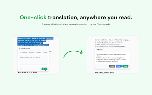 AI Text Modifier  from Chrome web store to be run with OffiDocs Chromium online