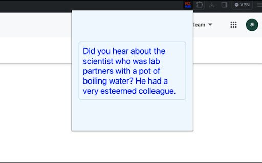 aiToolHub.tech Dad Jokes  from Chrome web store to be run with OffiDocs Chromium online