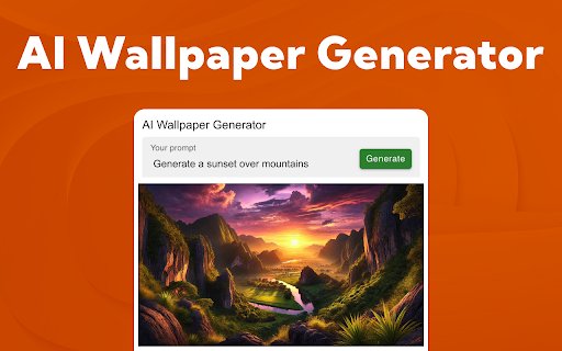 Ai Wallpaper Generator  from Chrome web store to be run with OffiDocs Chromium online