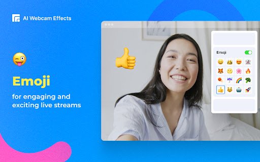 AI Webcam Effects + Recorder: Google Meet, Zoom, Discord  Other Meetings  from Chrome web store to be run with OffiDocs Chromium online