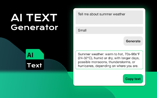 AI Word Generator  from Chrome web store to be run with OffiDocs Chromium online