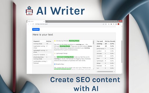 AI Writer  from Chrome web store to be run with OffiDocs Chromium online