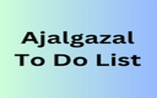 Ajalgazal To Do List  from Chrome web store to be run with OffiDocs Chromium online