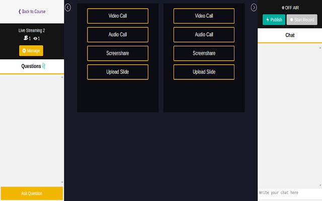 Ajardia Pharmacourse Screen Sharing  from Chrome web store to be run with OffiDocs Chromium online