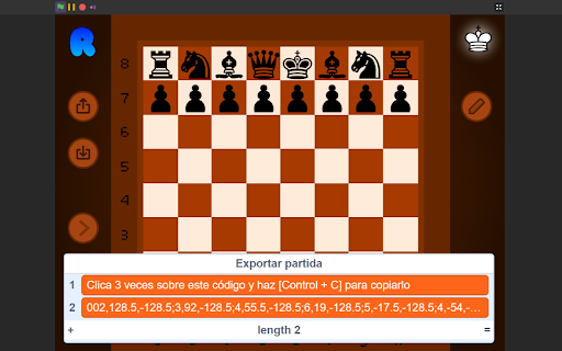 Ajedrez  from Chrome web store to be run with OffiDocs Chromium online Ajedrez  from Chrome web store to be run with OffiDocs Chromium online