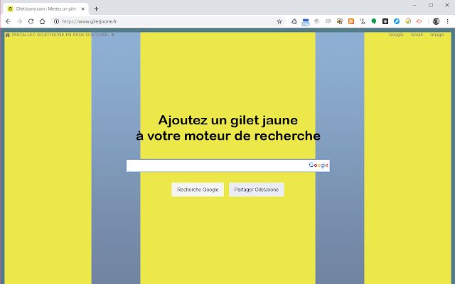 Ajoutez un gilet jaune à Google з веб-магазину Chrome для запуску за допомогою OffiDocs Chromium онлайн