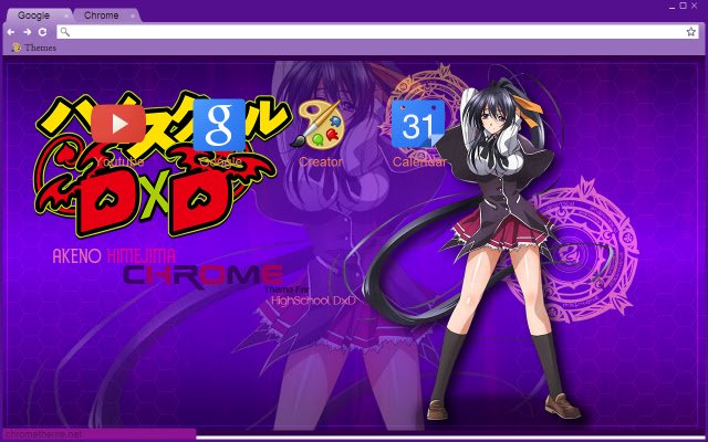 Akeno Himejima  from Chrome web store to be run with OffiDocs Chromium online