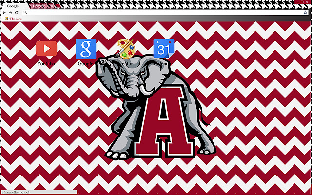 Alabama Chevron  from Chrome web store to be run with OffiDocs Chromium online