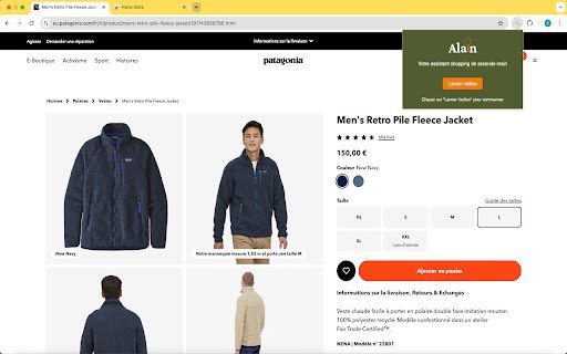 Alain  from Chrome web store to be run with OffiDocs Chromium online