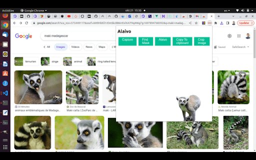 Alaivo  from Chrome web store to be run with OffiDocs Chromium online