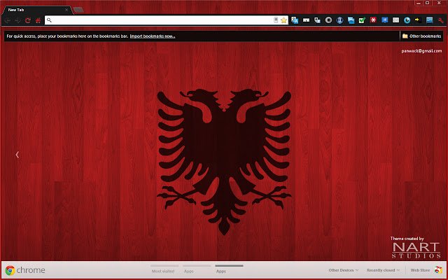 Albanian Wood Theme da Chrome Web Store será executado com o OffiDocs Chromium online