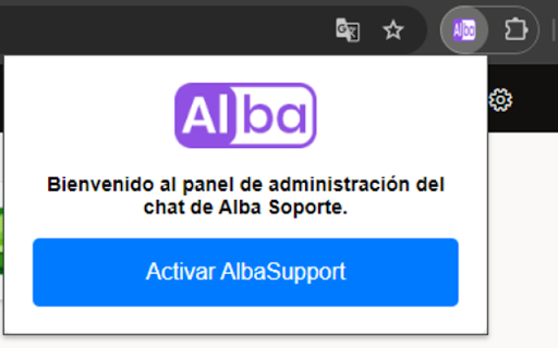 AlbaSupport  from Chrome web store to be run with OffiDocs Chromium online