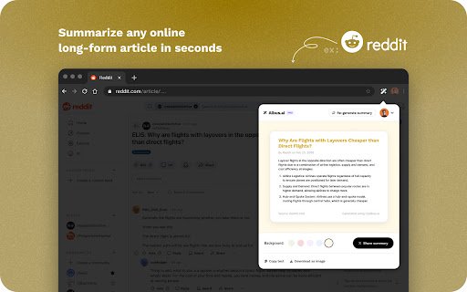 Albus AI  from Chrome web store to be run with OffiDocs Chromium online